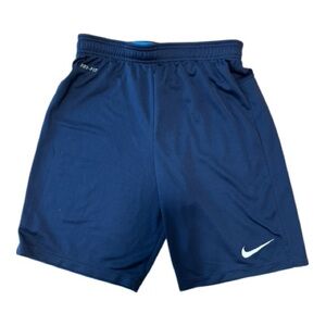 Nike Men's Navy Blue Sports Shorts